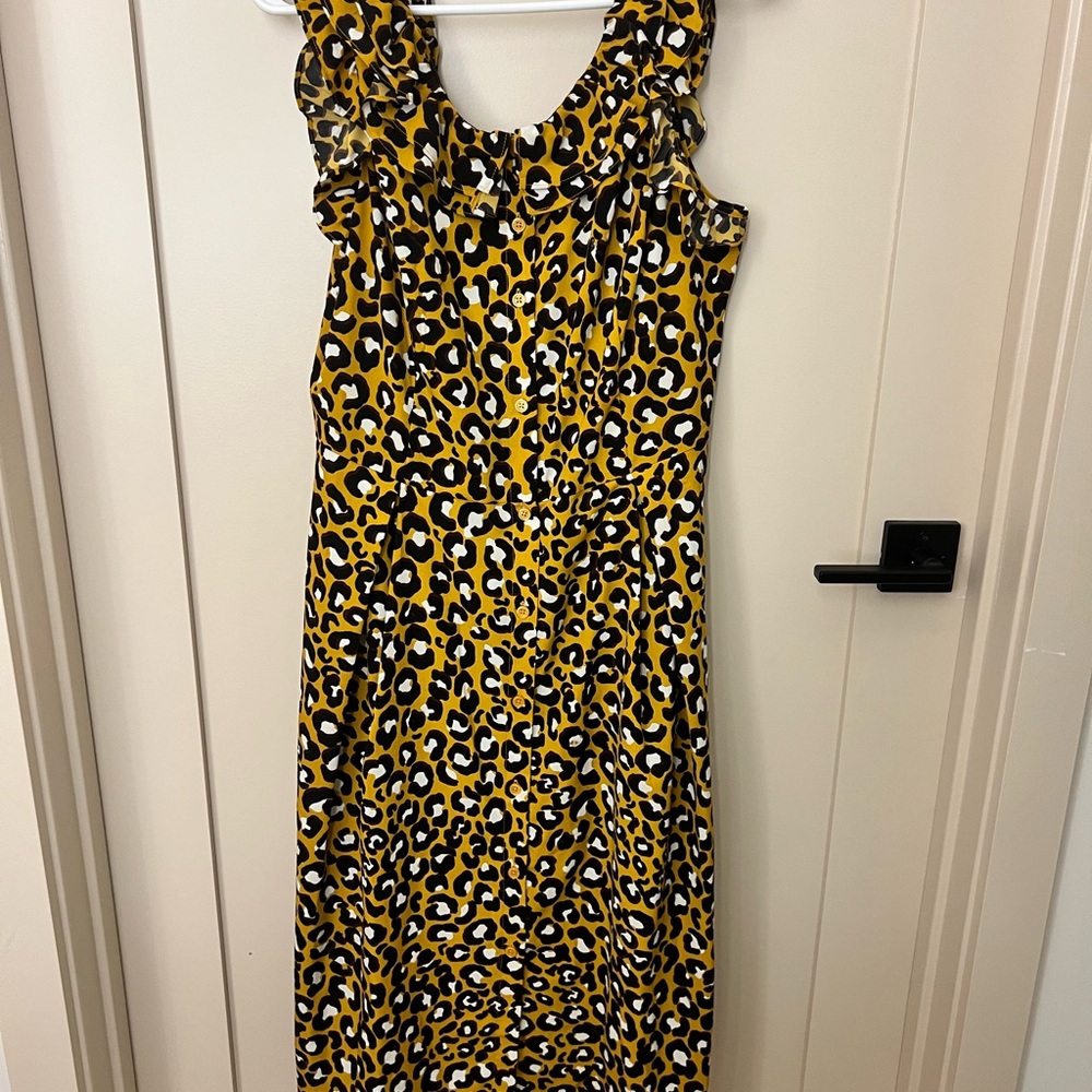 Who What Wear Animal Print Maxi Dress